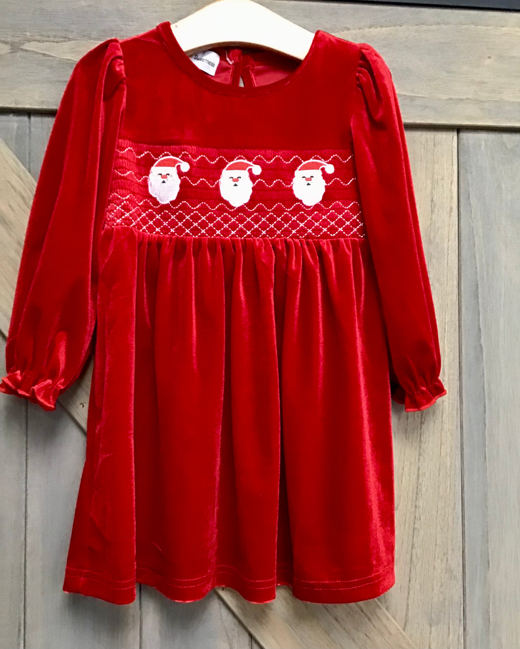 Velvet Santa Dress