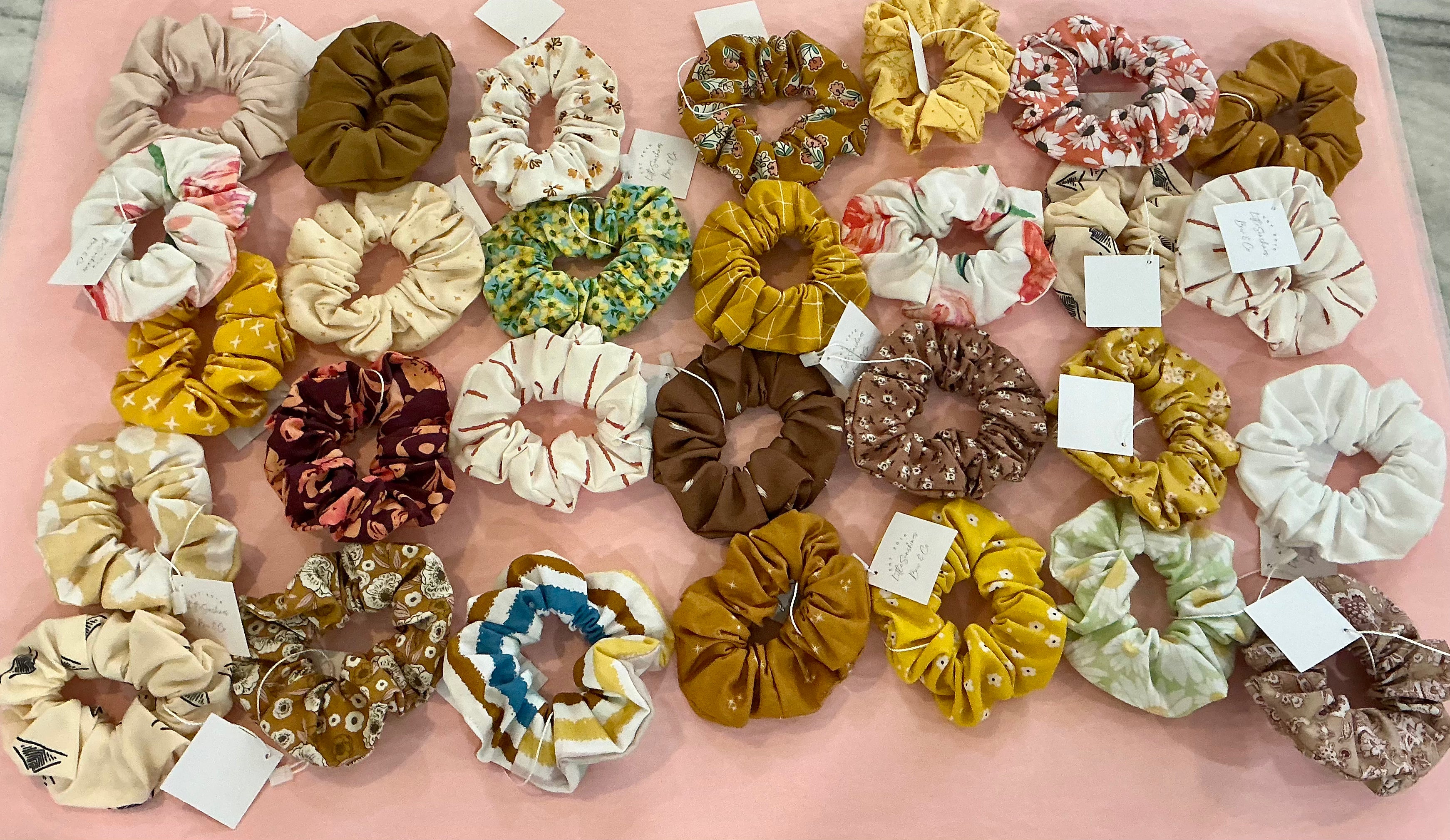 Cotton Scrunchies