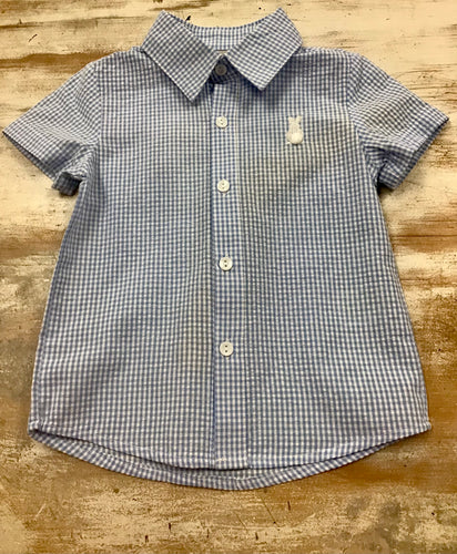 Gingham Bunny Top