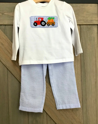 Boys Pumpkin Pant Set