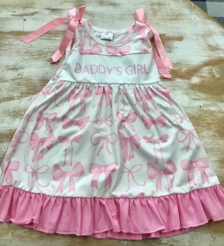 Pink Bow Daddy’s Girl Dress
