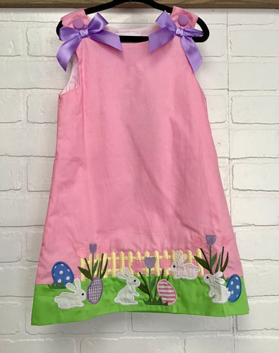 Pink Bunny Garden Dress