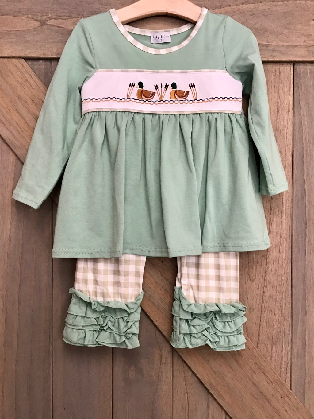 Duck Gingham Set