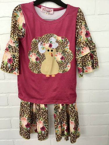 Floral Turkey Set