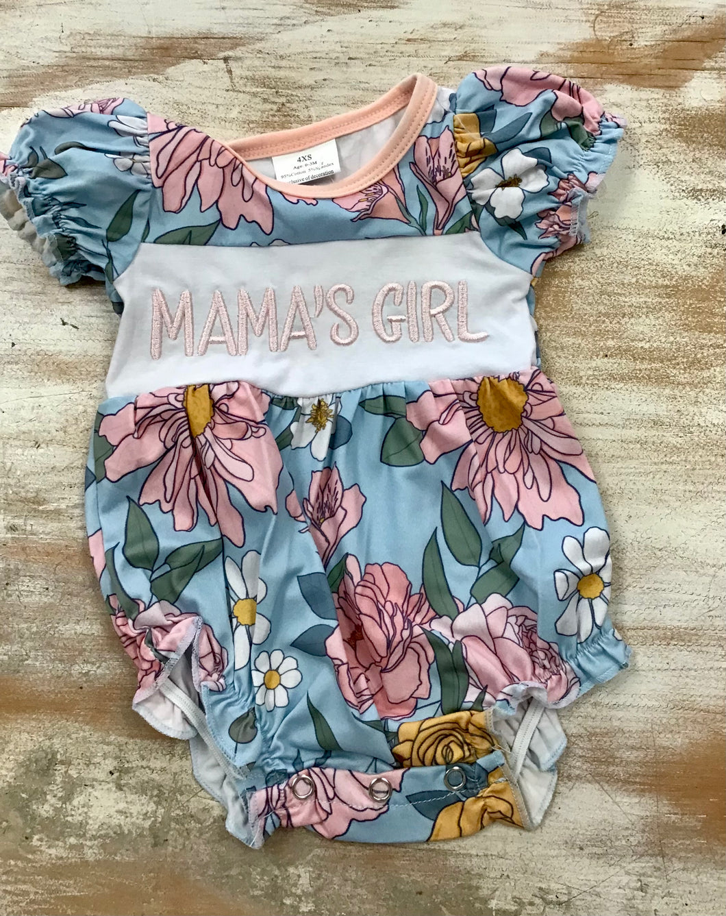 Pink/blue Mama’s Girl Bubble