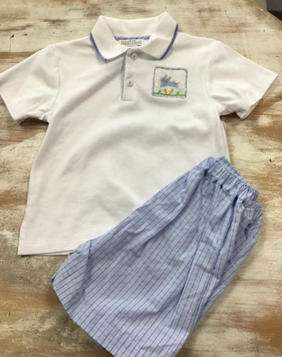 Smocked Bunny Set