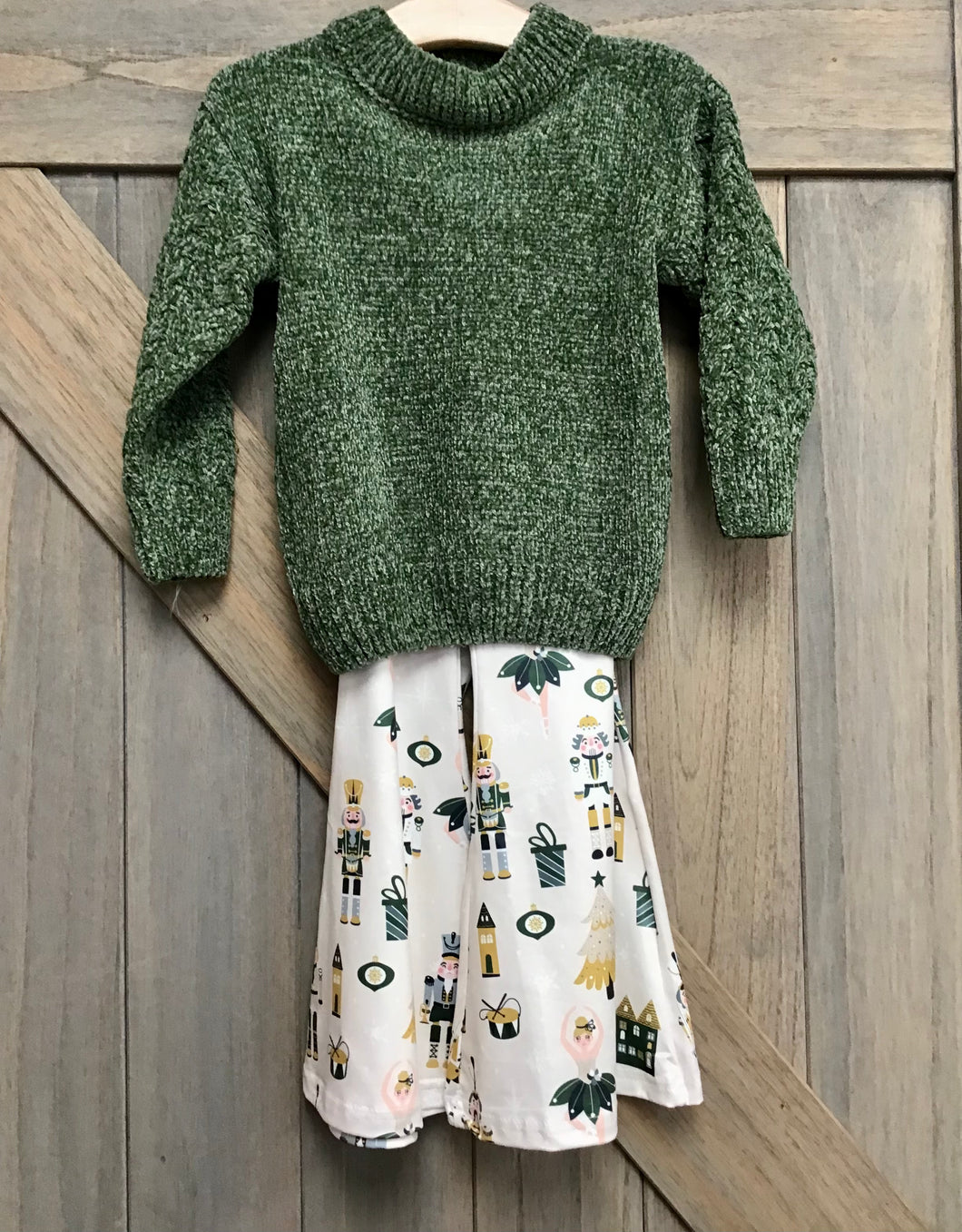 Nutcracker Sweater Set