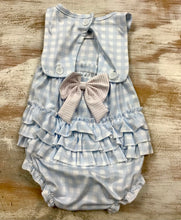 Blue Pink Bow Bubble