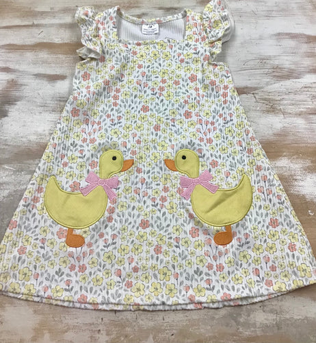 Floral Duck Dress