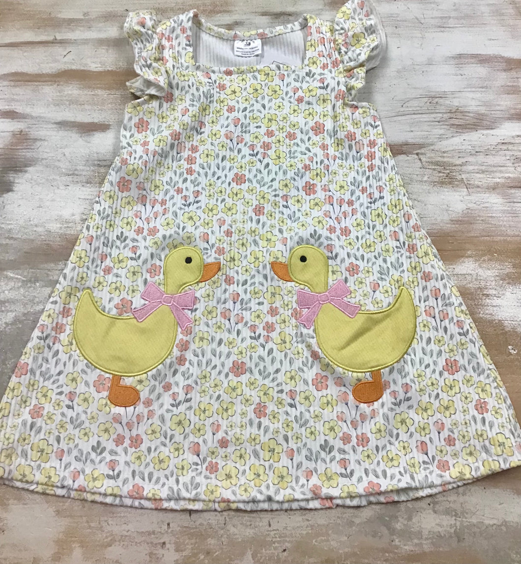 Floral Duck Dress