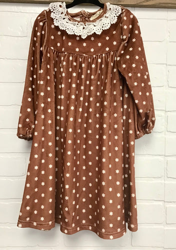 Velvet Rust Dress