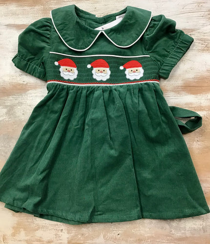 Corduroy Santa Dress
