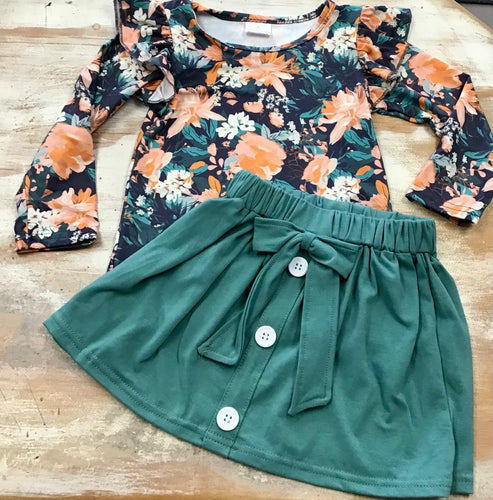 Fall Skirt Set