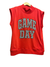 Checkered Gameday Top
