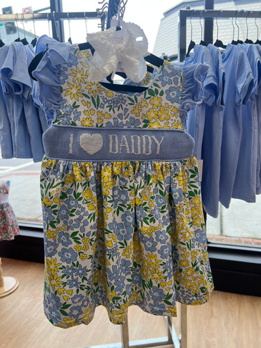 I Love Daddy Dress