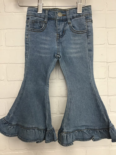 Ruffle Jeans