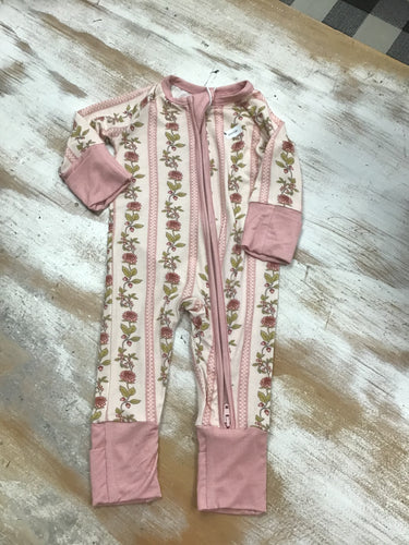 Vintage Floral Zippy