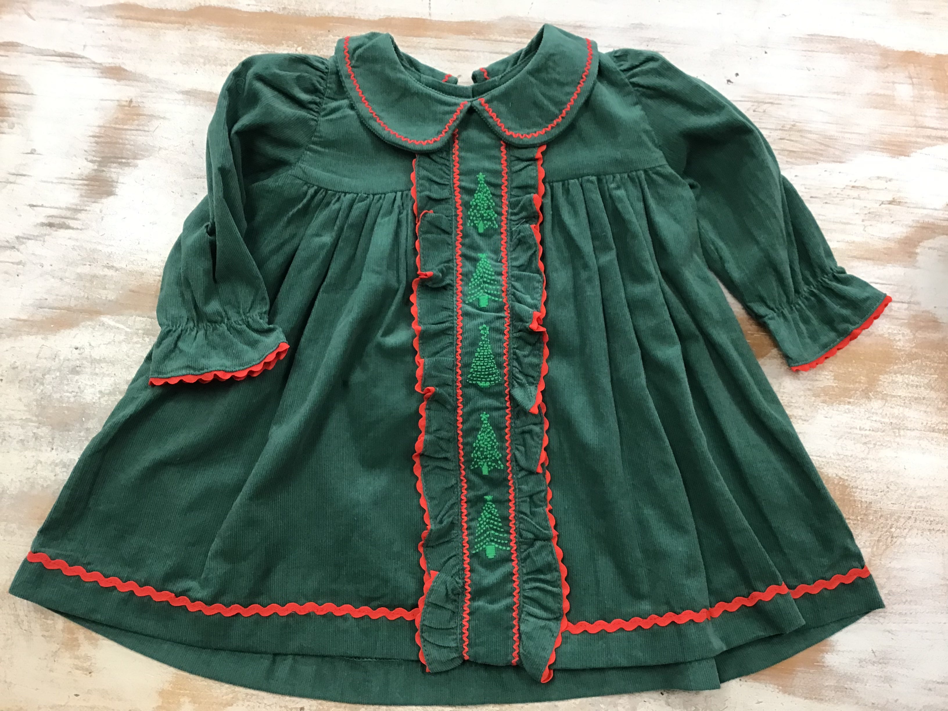 Corduroy Tree Dress