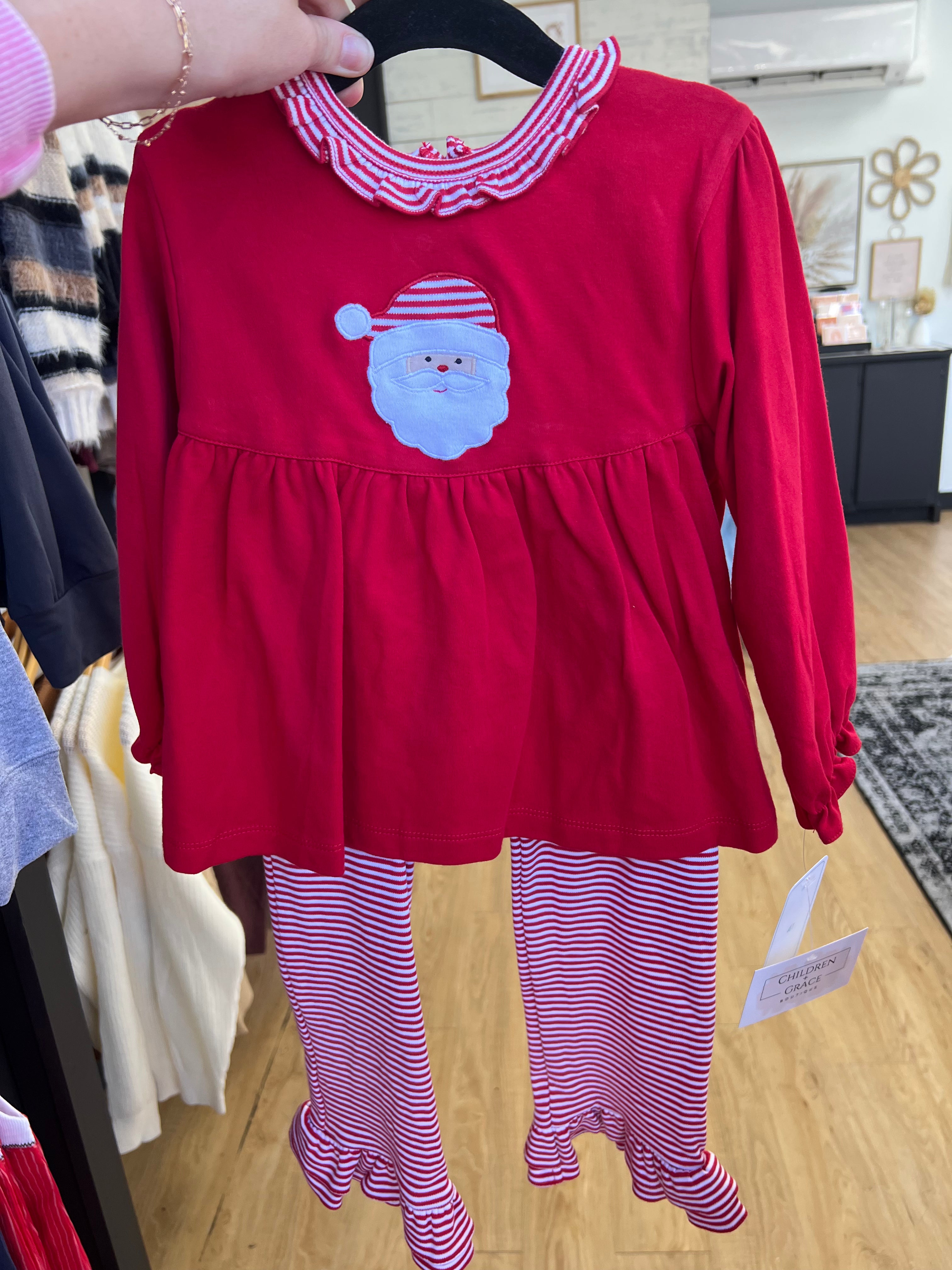 Stripe Santa Set