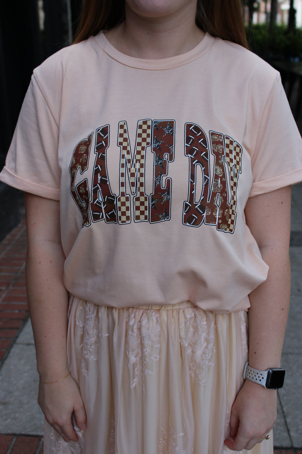 Khaki Game Day Tee