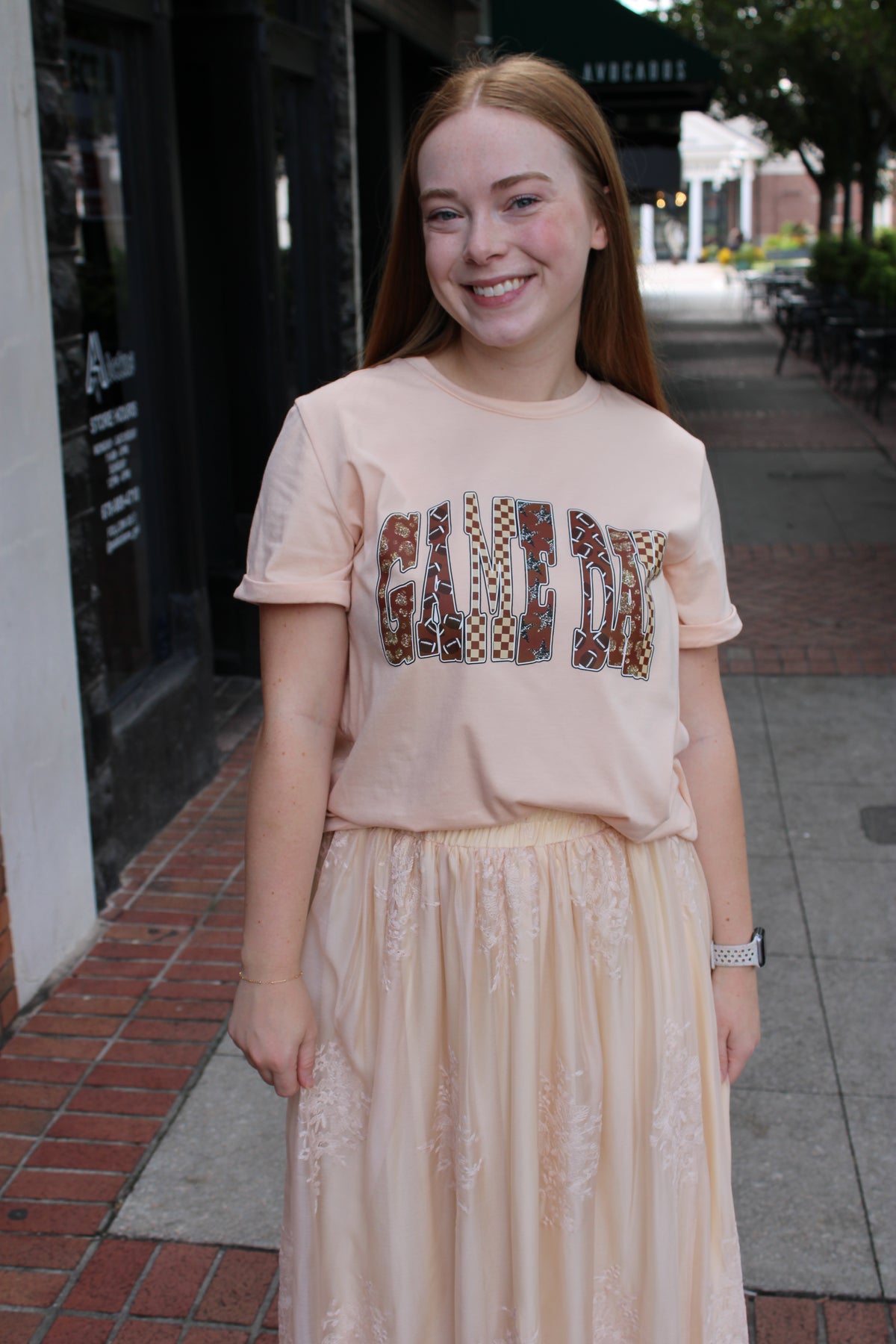 Khaki Game Day Tee