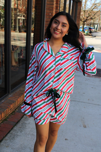 Christmas Stripe PJs