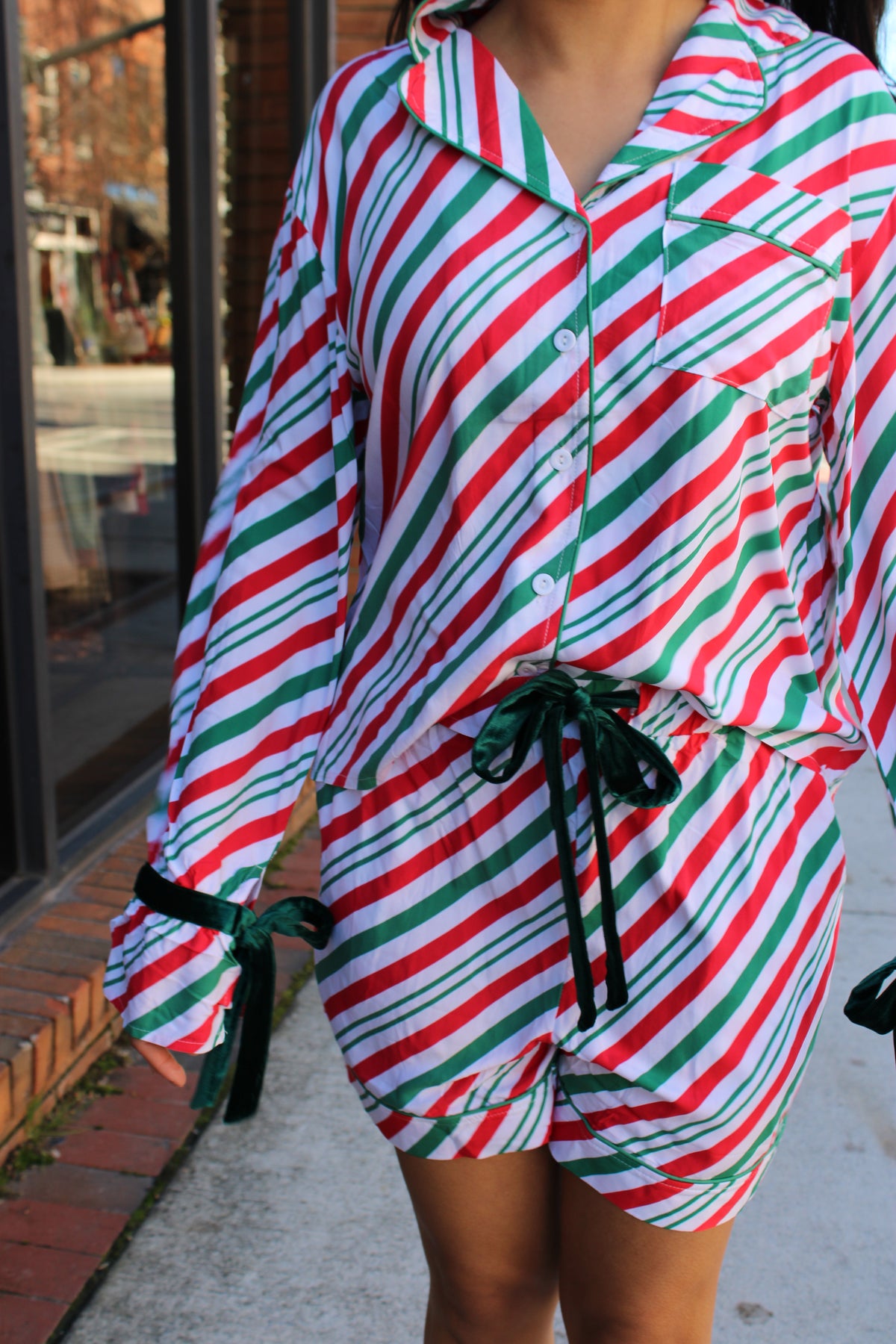Christmas Stripe PJs