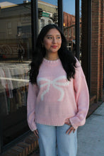 Pink Bow Sweater