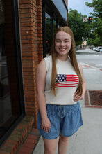 Flag Sweater Vest