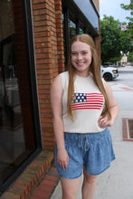 Flag Sweater Vest