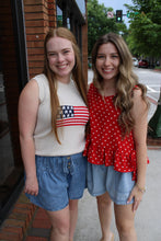 Flag Sweater Vest