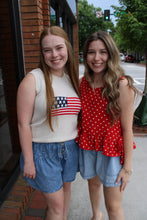 Flag Sweater Vest