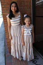 Tan Striped Mommy&Me