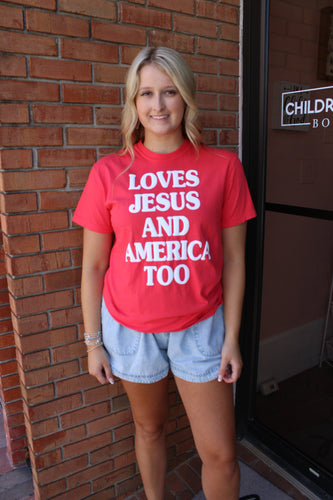 Jesus & America Tee