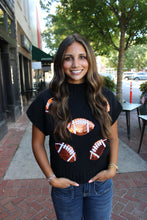 Sequin Football Sweater