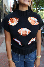 Sequin Football Sweater