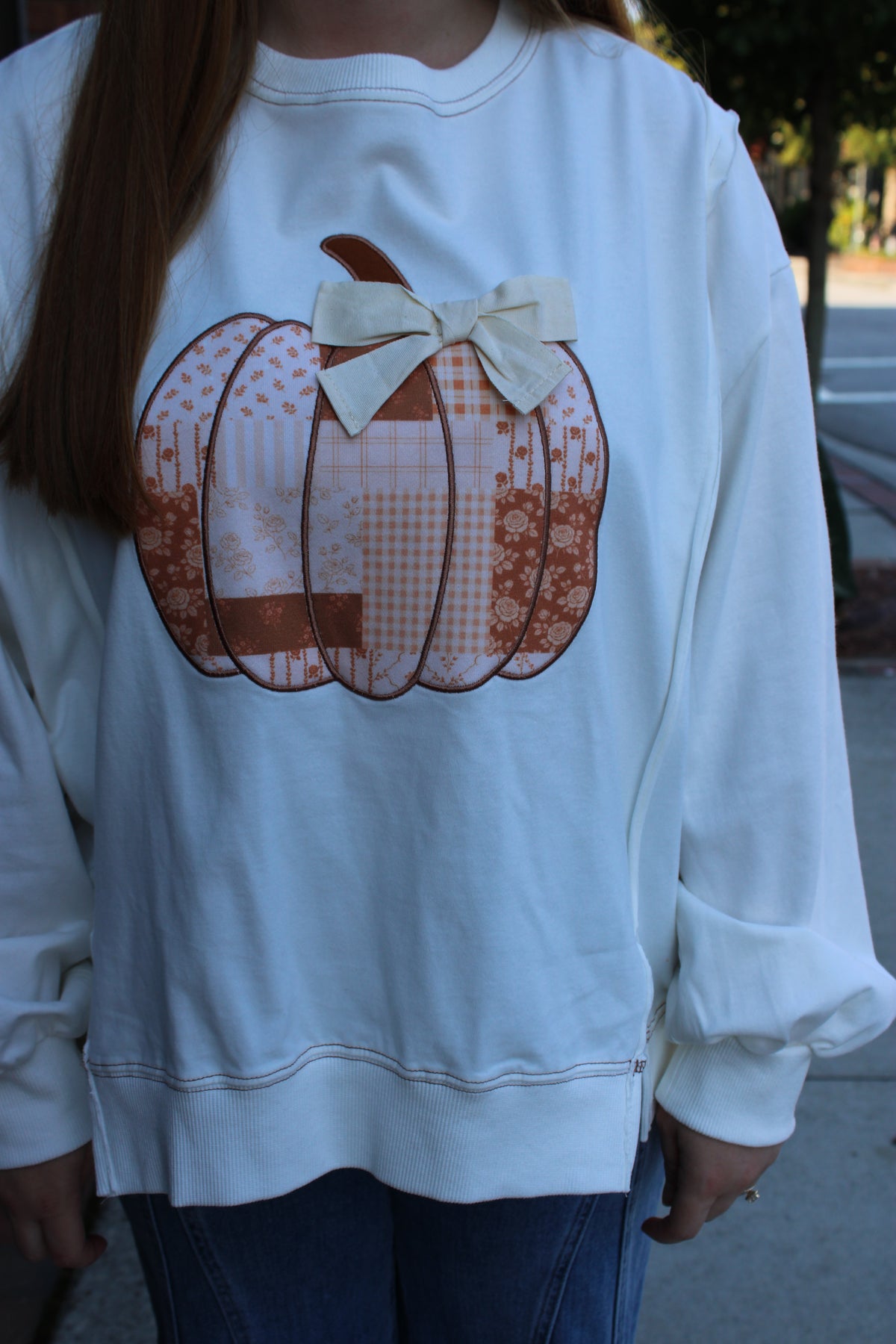 Patchwork Pumpkin SS