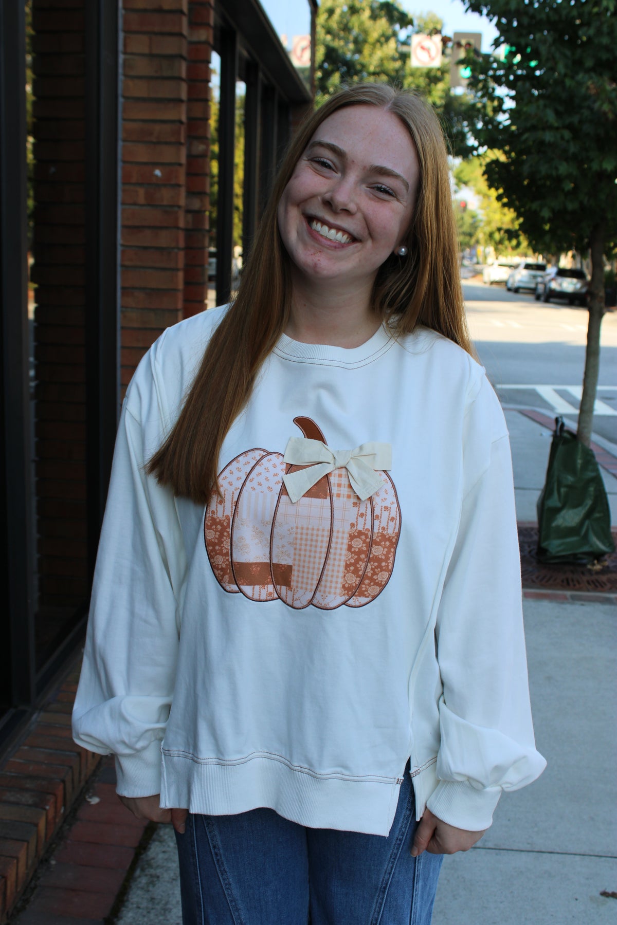 Patchwork Pumpkin SS