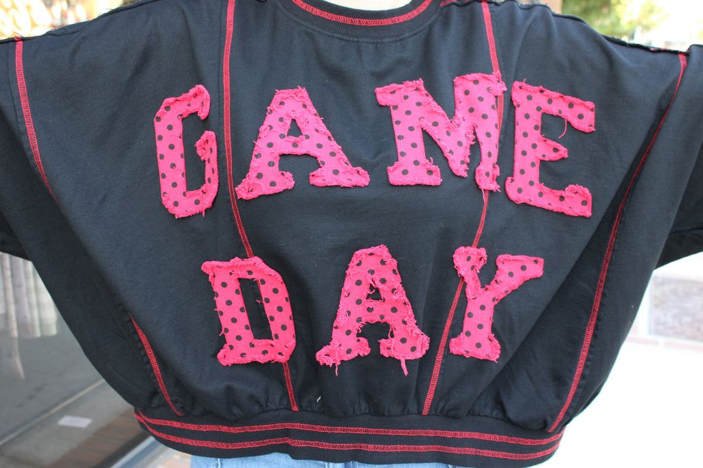 Game Day Patch Top