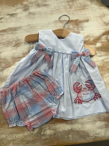 Plaid Crab Dress