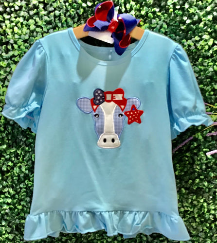 Patriotic Cow Set
