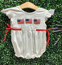 Flag French Knot Bubble/Dress