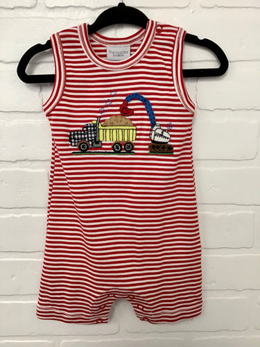 Dump Truck Romper