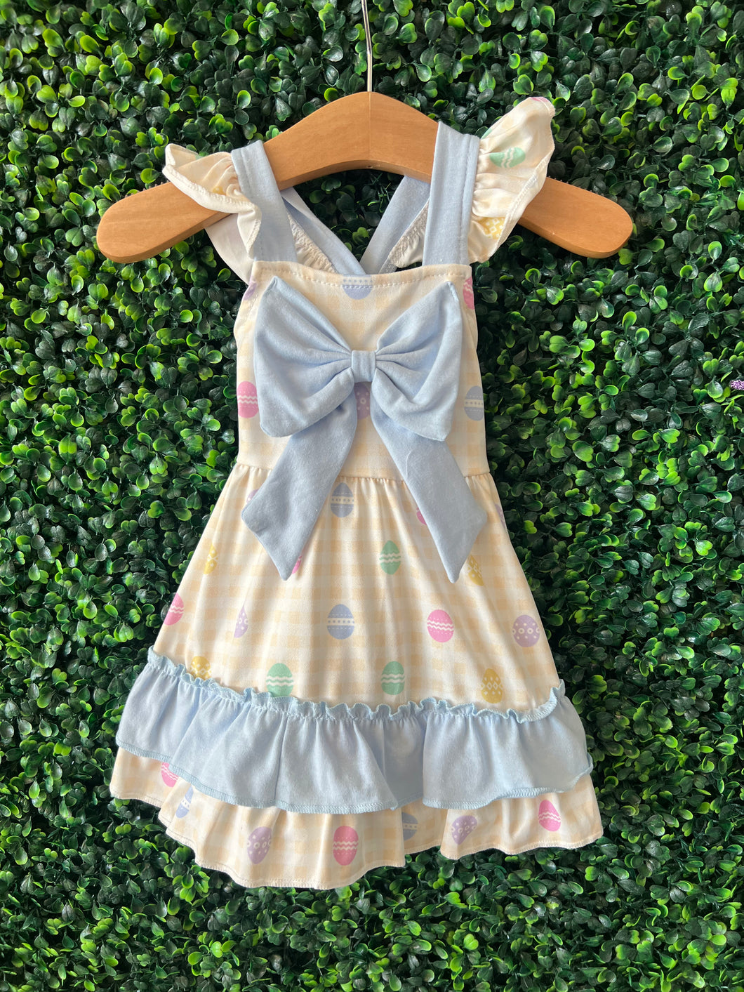 Easter Egg Ruffle Dress