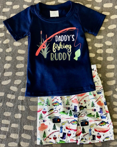 Dad’s fishing buddy set