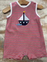 Red Stripe Sailboat
