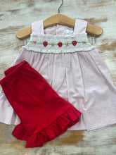 Strawberry Smocked Set
