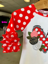Heart Dot Raglan