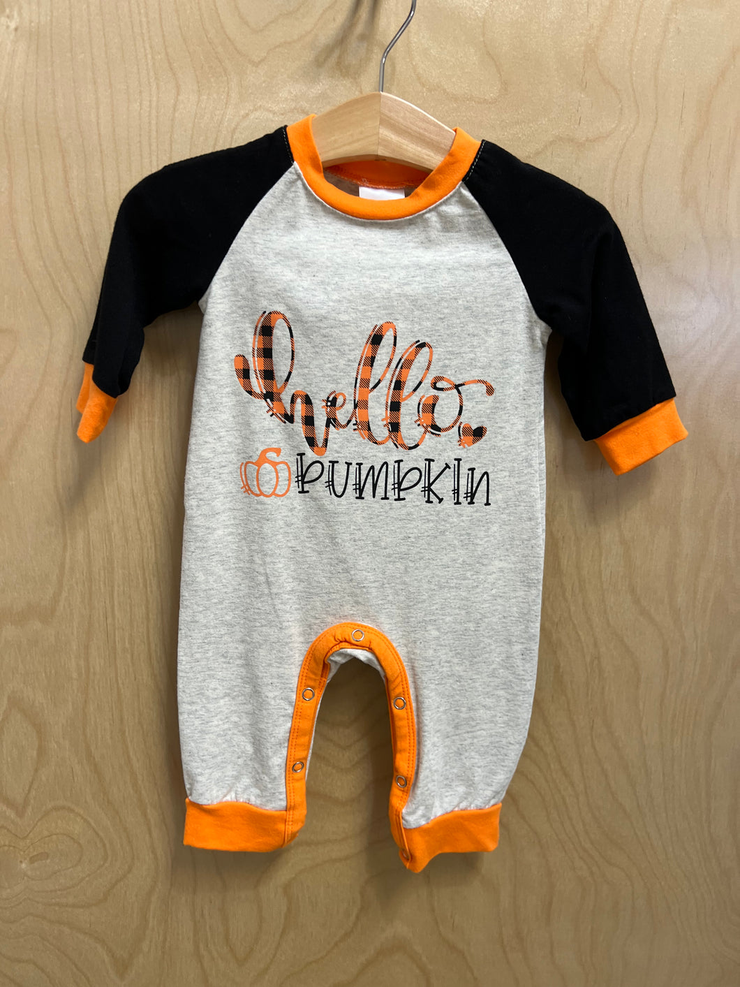 Hello pumpkin romper