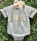 Blue BABE bubble